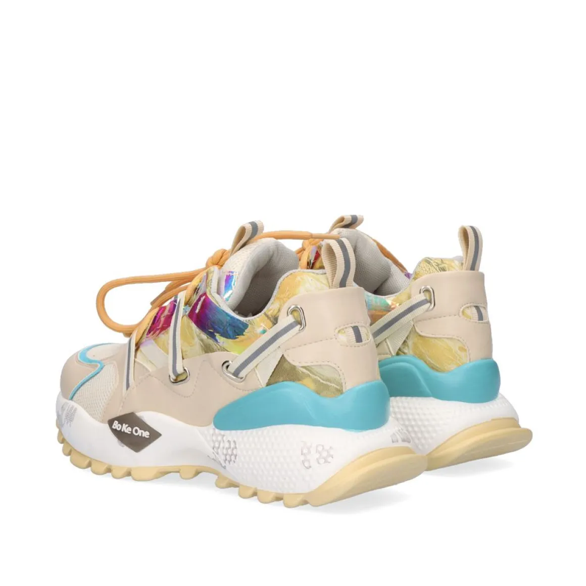 Tenis Exe D190608-12 Bege