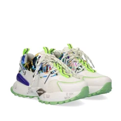 Tenis Exe D190608-12 Branco Verde