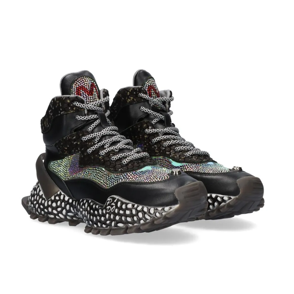 Tenis Exe Xy-2208 Leather Preto