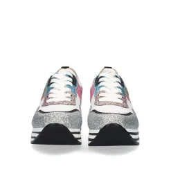 Tenis Glitter Plataforma 74-31Ex20 Multicolorido