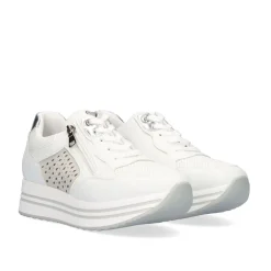 Tenis Plataforma Branco 131-31Ex24