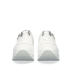 Tenis Plataforma Branco 131-31Ex24