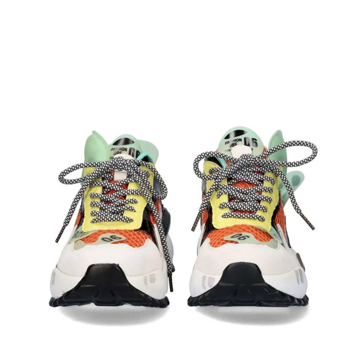 Tenis Plataforma D190608-13 Laranja