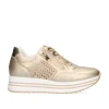 Tenis Plataforma Dourado 131-31Ex24