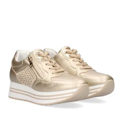 Tenis Plataforma Dourado 131-31Ex24
