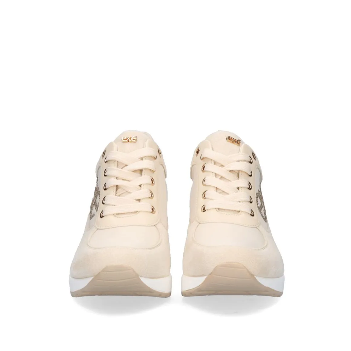 Tenis Plataforma Dourado 34-21Ex06