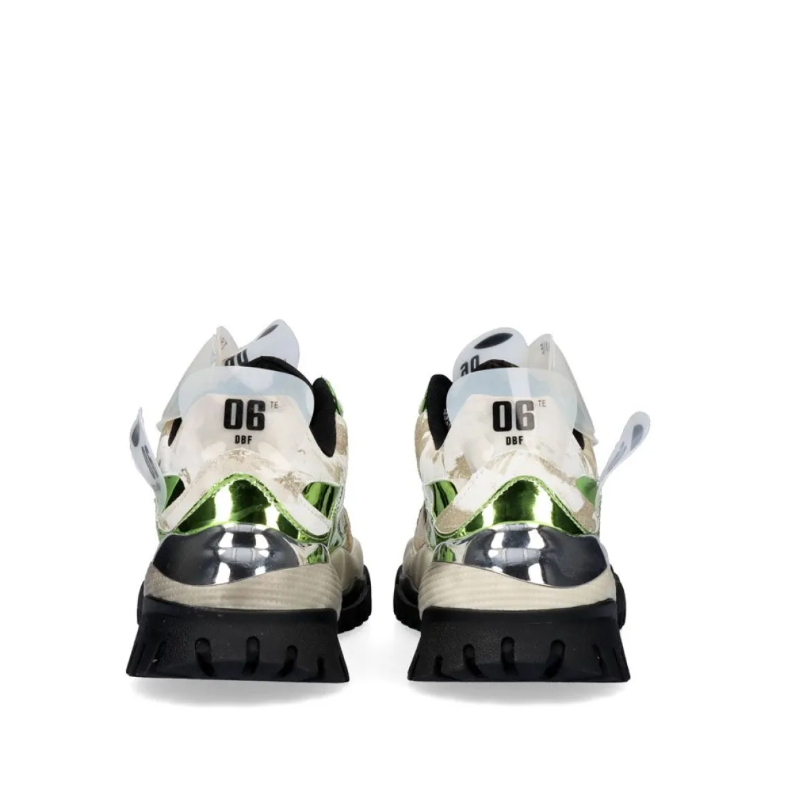 Tenis Plataforma 22E10-3 Dourado