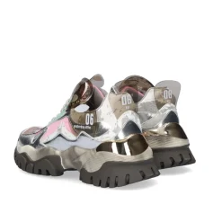 Tenis Plataforma 22E10-3 Prata