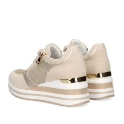 Tenis Plataforma 392-31Ex40 Bege