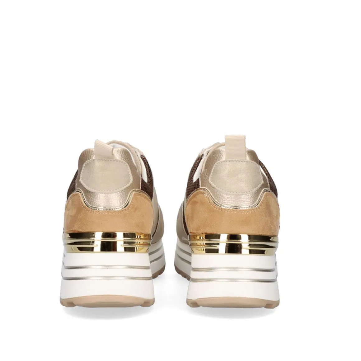 Tenis Plataforma 350-31Ex34 Beige