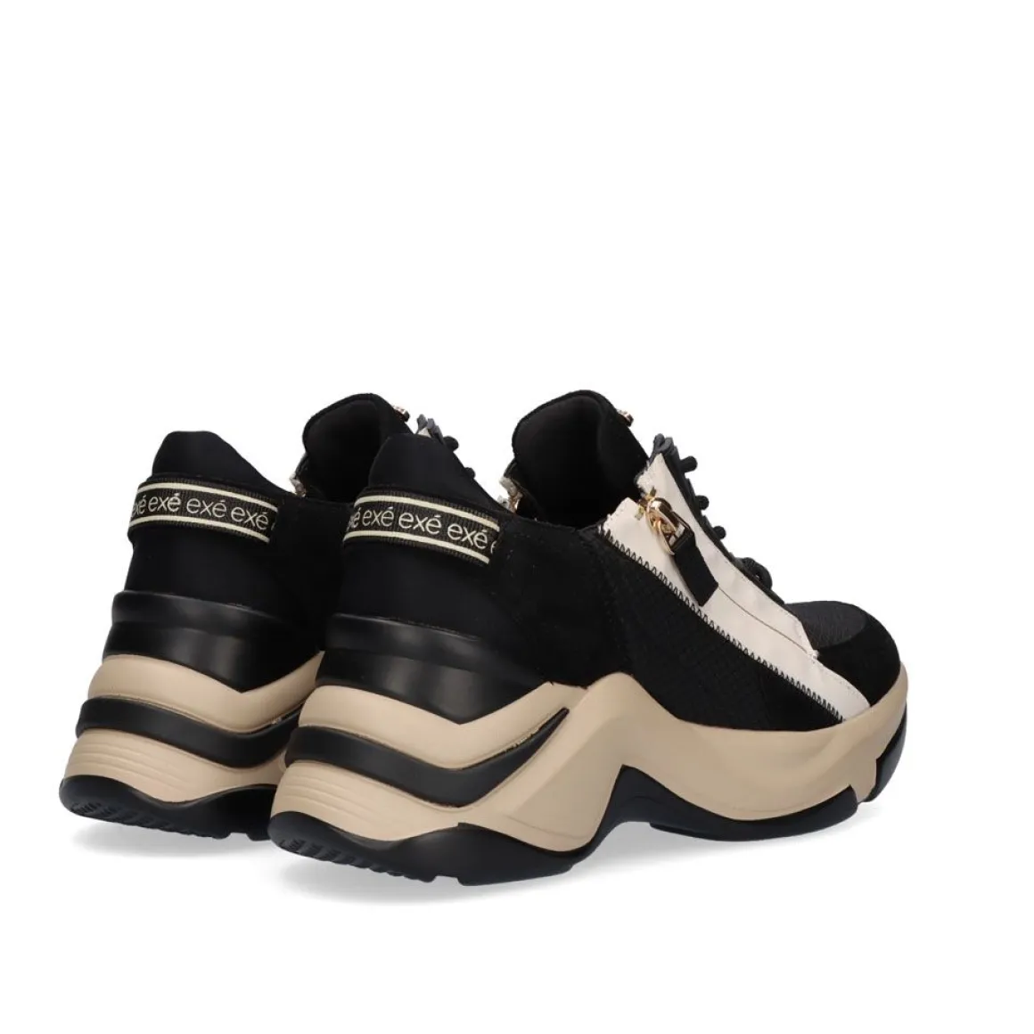 Tenis Plataforma 106-232Ex12 Preto