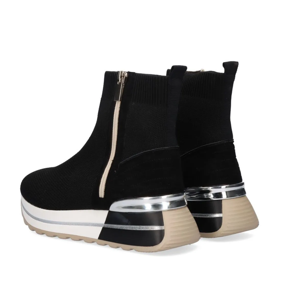 Tenis Plataforma 383-31Ex64 Preto