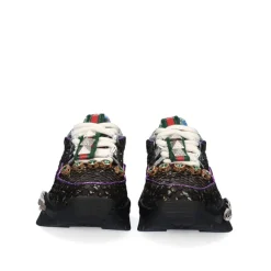 Tenis Plataforma Exe C168-2 Preto