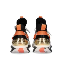 Tenis Plataforma T33-5 Laranja