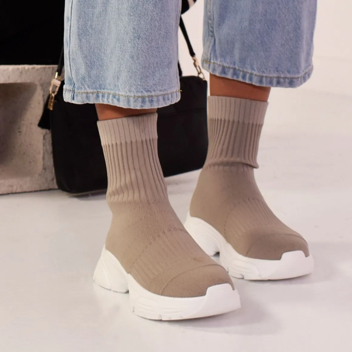 Tenis Sock Exe 70835 Grey