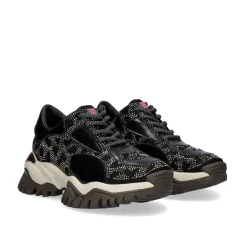 Tenis T108-2 Glitter Preto