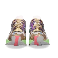 Tenis Winter23 134-8 Couro Dourado